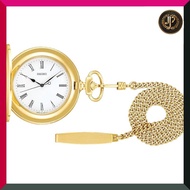 Seiko Watch Pocket Watch Gold Case with Roman Numerals and Chain SAPQ008
Seiko Watch Pocket Watch SA