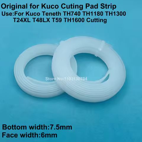 2PCS Original Cutting Pad Strip For Kuco Teneth TH1300X 740 T48L P-cut Pcut CT900 1200 630 Blade Pro