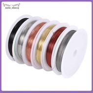 [marlon_edison.] 6 Pack Jewelry Beading Wire for Jewelry Making Supplies and Craft (24 Gauge)