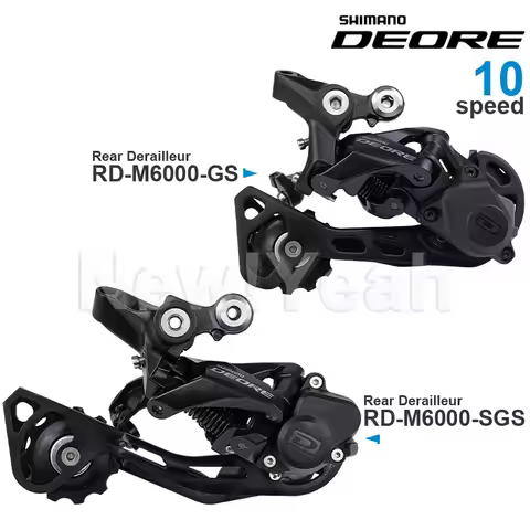 SHIMANO DEORE M6000 10 Speed Rear Derailleur RD-M6000-GS RD-M6000-SGS 10- Original Parts