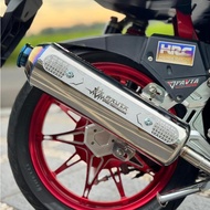 Original Pavta Racing Standard Exhaust Type NOVA BLADE inlet 28mm Pipe 26mm to 28mm Outlet 45mm