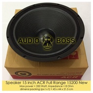 Terlaris!! Speaker 15 Inch Acr Full Range 15200 - 15 Inch Acr Full