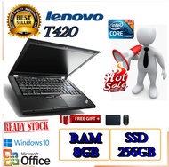 Laptop Lenovo Thinkpad T420 Core i5 Gen 2 Ram 8 SSD 256GB (FREE GIFT)
