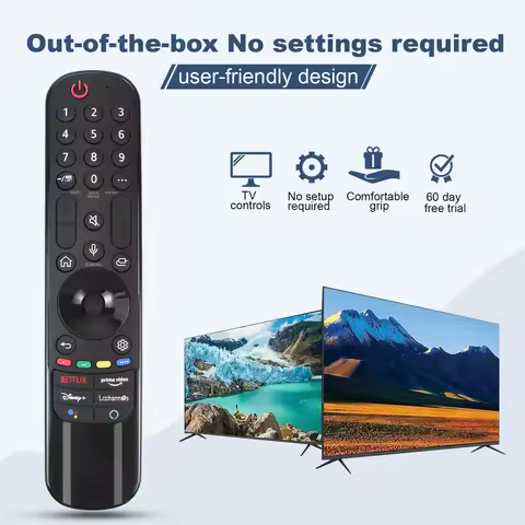 Universal for L.G Magic Remote Control MR18/19BA MR20/21/23/24GA , Compatible with LG LED OLED LCD 4