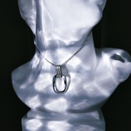 Ethereal Simplicity Square Necklace | Silver 926 Necklace | Belgravìa Jewels