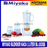 MIYAKO BLENDER KACA 1 LITER BL-102GS/ BLENDER MIYAKO KACA 1LITER BL102GS BL-102 GS