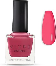 VIVRE Cosmetics Certified Breathable - Water Permeable - Oxygen Permeable - Halal Nail Polish: Macaron Mania