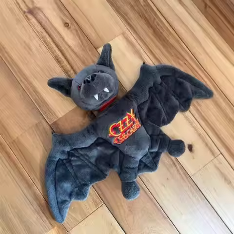 New Ozzy Osbourne Bat Plush Game Animation Surrounding High-Quality Children Birthday Gifts and Holi