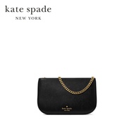 Kate Spade New York กระเป๋าคล้องมือรุ่น Madison Lilly Pochette KF396 001 สี Black