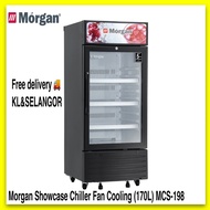 Morgan Showcase Chiller Fan Cooling (170L) MCS-198