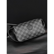 Clutch Bag Boys Clutch Bag Street Wear Lattice Clutch Bag Mobile Phone Bag European American Busines