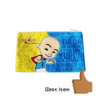 Original Upin Ipin Pouch Bag for stationeries - Bekas Pensel Upin Ipin- 22cm x 14cm