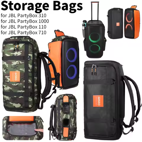 Storage Bag for JBL PARTYBOX 110 Bluetooth Speaker Camouflage Carrying Box Portable Travel Speaker C