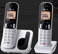 PANASONIC KX-TGC252 Duo Digital Cordless Phone (Silver)