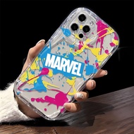 SOFTCASE SILICON CASING MELTING CLEAR SHOCKPROOF MARVEL FOR OPPO A98 A1K A3S A5S A12 A15 A16 A16K A1