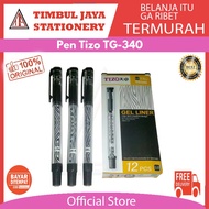 TJS Tizo isi 12pcs Pen gel cute pena gel bagus pulpen gel lancar ballpen gel bolpoint gel tizo gel l