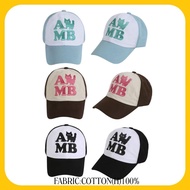 ML Korean Local Stock Ambler AMB Cat Embroidered Cap  AH601 Available via ML Proxy Buy