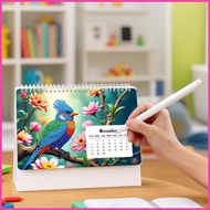 DIY Rhinestone Art Painting Calendar Monthly Art Planner 2027 Desk Calendar for Scheduling Organizin