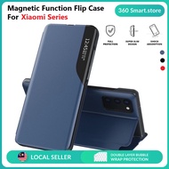 Xiaomi Mi 11 / Mi 11T / Mi 10T Pro / Redmi Note 10 10s / Poco X3 / M3 Magnetic Attraction Leather Flip Case Smart Cover