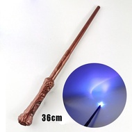 VMQ New Light Electronic Toys Harry Potter Magic Wand Glasses Glowing Sound Wand  Kids Cosplay Halloween Props Gifts MV