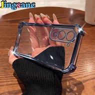 Jingsanc เคสโทรศัพท์แบบใสเรียบง่ายเหมาะสำหรับ VIVO Y29t 5G /Vivo Y29s 5G /Vivo เคส Y04ป้องกันสี่มุมก