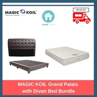 Magic Koil Grand Palais with Divan Bed Bundle