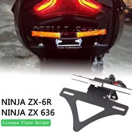 For KAWASAKI NINJA 636 ZX 6R ZX6R ZX-6R 636 2024 2025 Motorcycles Foldable Tail Tidy License Plate H
