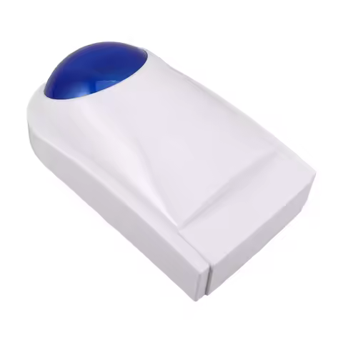 Waterproof Audible Visual Alarm Siren Adjustable Volume Security Horn Anti-Theft Alarm Warehouse Hom