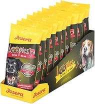 JOSERA Loopies with Beef (11 x 150 g) | Grain-Free Dog Treats with Low Fat | Super Premium Quality N