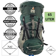 READY STOK 65 LITER HIJAU EMERALD [ BEG HIKING 65 LITER NAKHAIE COLLECTION - BEG - BAG - BACKPACKS- 