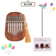ZLION ​Thumb Piano​, Mini 8 Keys​ Kalimba​, ​Sapele Wood​