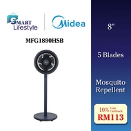 Midea Circulation Fan 8”  4 In 1 Height Adjustable  MFG1890HSB