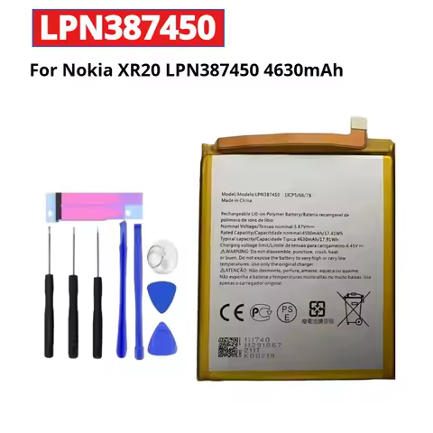 For Nokia XR20 LPN387450 4630mAh Phone Battery