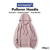 Arrive Guide Unisex Micro-Elastic Comfort Jacket Hoodie - Dusty Pink