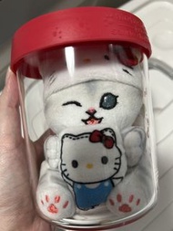 mofusand Hello Kitty  公仔