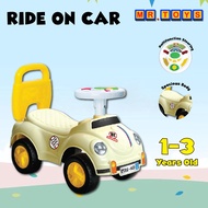 1-3 Years Old Kid Ride On Car Walker Children Vehicle Toys / Kereta Tolak Kanak-Kanak (MUSIC)