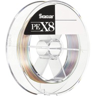 Seaguar PE X8 Braided Fishing Line (PE line), 200 m, No. 2.5, 40 lb (18.1 kg), Multi-Color.