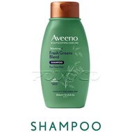 UK, France Edition Aveeno Fresh Greens Blend Shampoo, Nourishing Oat 354ml