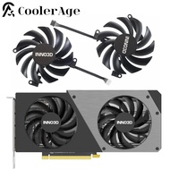 For INNO3D GeForce RTX 4060 Ti TWIN X2 85MM CF-12915S RTX4060Ti Graphics Card Replacement Fan