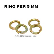 100 pcs Ring PER 5 mm (for 5 mm Bolts - 8 Key Bolt Head) WL 5 mm