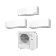 FUJITSU INVERTER SYSTEM 3 AIRCON AOAH30CBTA4 /ASAH09CMCA X2 + ASAH12CMCA X1 - INSTALLATION INCLUDED