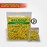 BECOMP BCOMP VITAMIN B COMPLEX MINERAL tablet FOR CHICKENS, RABBITS, PIGS, COWS, SHEEP, HORSES