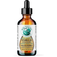 Bella Terra Oil Natural Vitamin E Oil 4oz (about 113.4g) – Wheat Germ Extract Vitamin E Oil to Creat