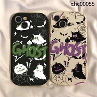 · Ghost Suitable for OPPO Reno8Pro Phone Case A96/A92/A93 Protection findX5p Cartoon reno11 Female r11s/r15xrealmGT2 Male R17 Soft a52/a56 Creative