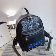 FOR KENZO Bag Hot Tiger Head Embroidered Backpack Large Capacity Leather Waterproof Fabric Couple Backpack Casual 15 inch Computer Bag