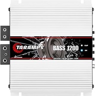Taramps Bass 1200 1 Ohm Monoblock Amplifier 1200 Watts Rms 1 Channel 14.4VDC Output Power, Full Rang