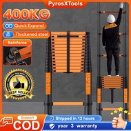 Telescopic Ladder Foldable Aluminium Extendable Folding Ladder Portable One/Double Sided Folding Str
