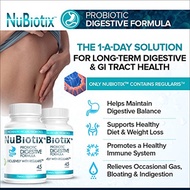 [USA]_NuBiotix PROBIOTIC DIGESTIVE FORMULA  Supportive Probiotics  Dietary Supplement For Men  Women