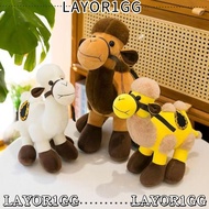 LAYOR1GG Plush Camel Toy, Desert Travel 30cm Simulation Stuffed Animal, Cute With  Double Hump Soft 