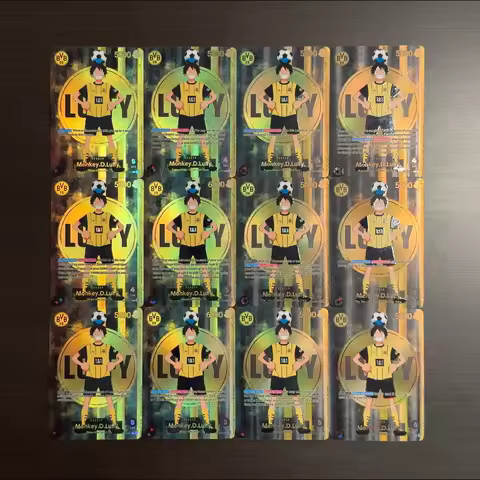 One Piece TCG OPCG English bvb Leader card Luffy Zoro Nami Sanji Usopp Chopper Robin Jinbe Straw Hat